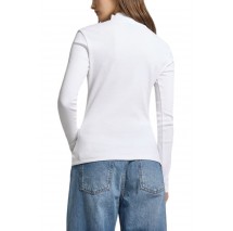 HUGO BOSS EASY LONGSLEEVE JERSEY ΜΠΛΟΥΖΑ ΓΥΝΑΙΚΕΙΑ WHITE