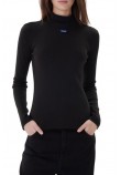 HUGO BOSS EASY LONGSLEEVE JERSEY ΜΠΛΟΥΖΑ ΓΥΝΑΙΚΕΙΑ BLACK