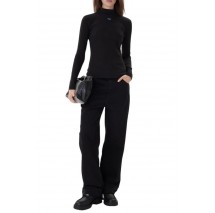 HUGO BOSS EASY LONGSLEEVE JERSEY ΜΠΛΟΥΖΑ ΓΥΝΑΙΚΕΙΑ BLACK