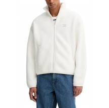 TOMMY JEANS  RLX BADGE FZ TEDDY  ΜΠΟΥΦΑΝ ΑΝΔΡΙΚΟ OFF WHITE