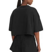 CALVIN KLEIN JEANS BOXY CROP MONOLOGO T-SHIRT ΜΠΛΟΥΖΑ ΓΥΝΑΙΚΕΙΑ BLACK