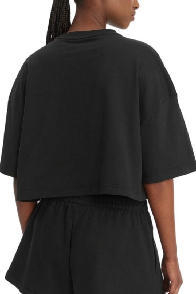 CALVIN KLEIN JEANS BOXY CROP MONOLOGO T-SHIRT ΜΠΛΟΥΖΑ ΓΥΝΑΙΚΕΙΑ BLACK