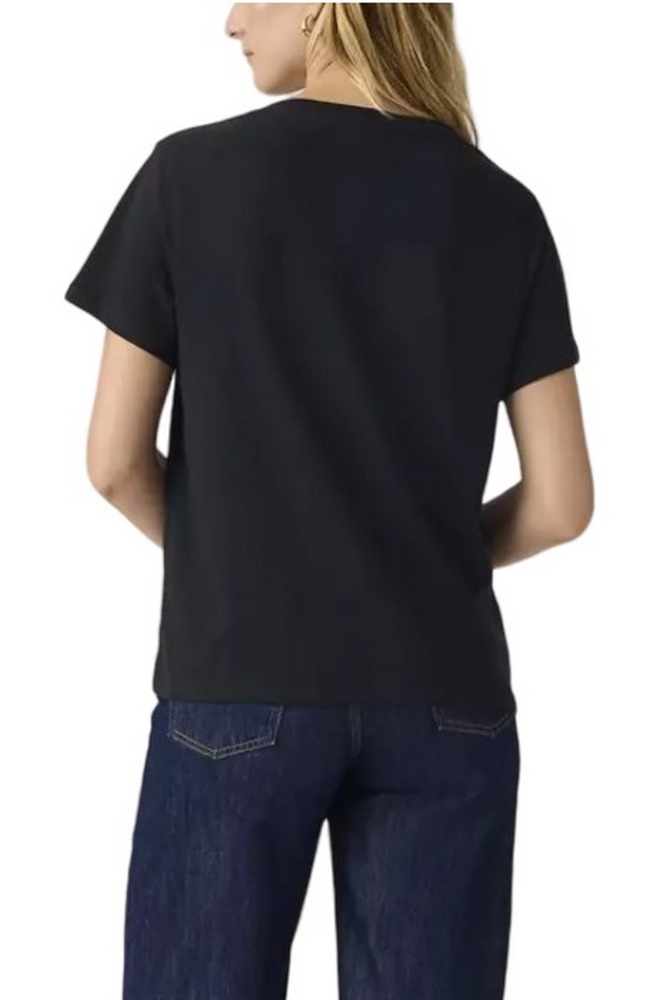 LEVIS® FAVORITE V-NECK T-SHIRT ΜΠΛΟΥΖΑ ΓΥΝΑΙΚΕΙΑ BLACK