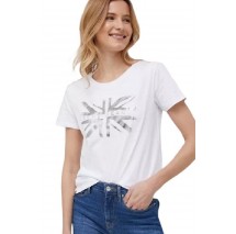 PEPE JEANS LALI T-SHIRT ΓΥΝΑΙΚΕΙΟ WHITE