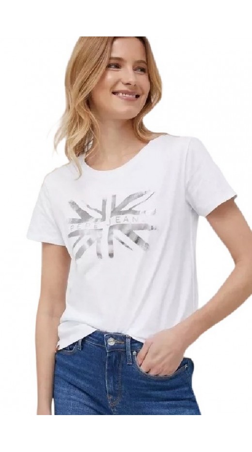 PEPE JEANS LALI T-SHIRT ΓΥΝΑΙΚΕΙΟ WHITE