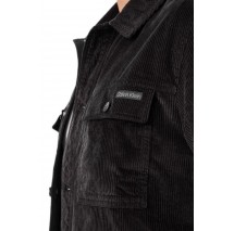 CALVIN KLEIN JEANS CORDUROY EASY OVERSHIRT ΠΟΥΚΑΜΙΣΟ ΑΝΔΡΙΚΟ BLACK