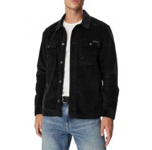 CALVIN KLEIN JEANS CORDUROY EASY OVERSHIRT ΠΟΥΚΑΜΙΣΟ ΑΝΔΡΙΚΟ BLACK