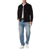 CALVIN KLEIN JEANS CORDUROY EASY OVERSHIRT ΠΟΥΚΑΜΙΣΟ ΑΝΔΡΙΚΟ BLACK