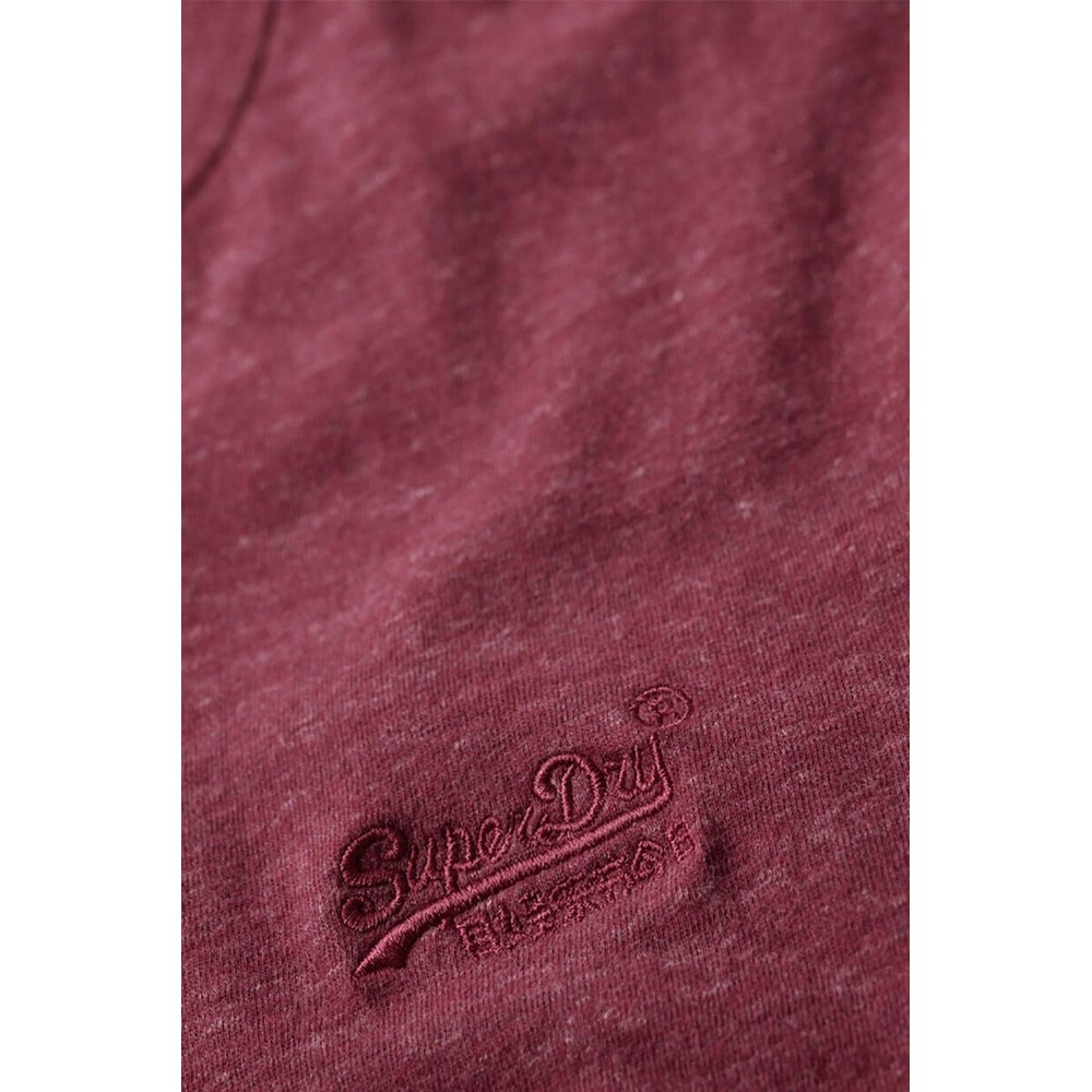 SUPERDRY D2 OVIN VINTAGE LOGO EMB TEE T-SHIRT ΑΝΔΡΙΚΟ BORDEAUX