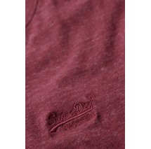 SUPERDRY D2 OVIN VINTAGE LOGO EMB TEE T-SHIRT ΑΝΔΡΙΚΟ BORDEAUX