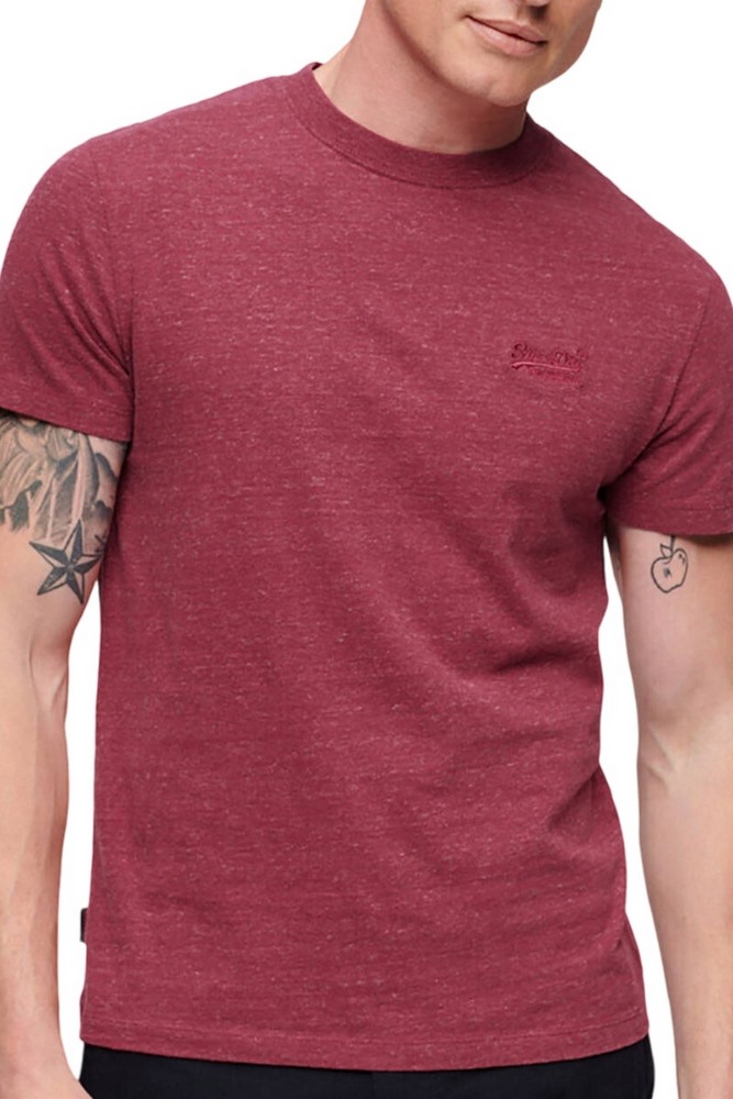 T-SHIRT  ΑΝΔΡΙΚΟ SUPERDRY BORDEAUX