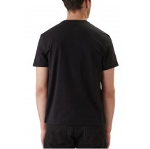 CALVIN KLEIN JEANS 30S JERSEY CLASSIC MICRO MONO T-SHIRT ΜΠΛΟΥΖΑ ΑΝΔΡΙΚΗ BLACK