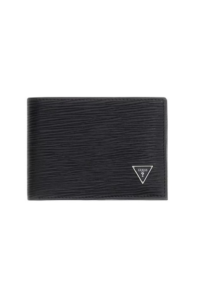 GUESS MILANO BIFOLD CARD HOLDER SMMIPRLEA92 ΠΟΡΤΟΦΟΛΙ ΑΝΔΡΙΚΟ BLACK