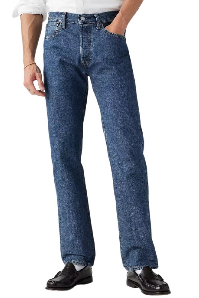 LEVIS 501ORIGINAL FIT FLAT FINISH ΠΑΝΤΕΛΟΝΙ ΤΖΙΝ ΑΝΔΡΙΚΟ MED INDIGO