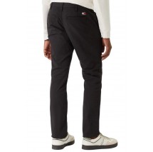 TOMMY JEANS SCANTON COTTON TWILL CHINO ΠΑΝΤΕΛΟΝΙ ΑΝΔΡΙΚΟ BLACK