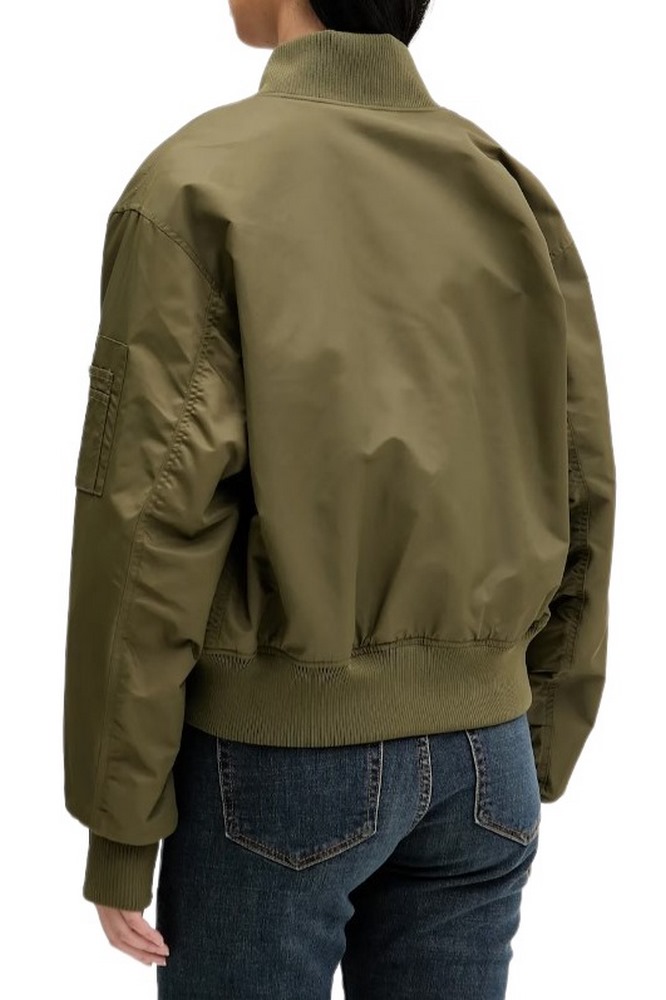 TOMMY JEANS ESSENTIAL BOMBER JACKET ΜΠΟΥΦΑΝ ΓΥΝΑΙΚΕΙΟ OLIVE