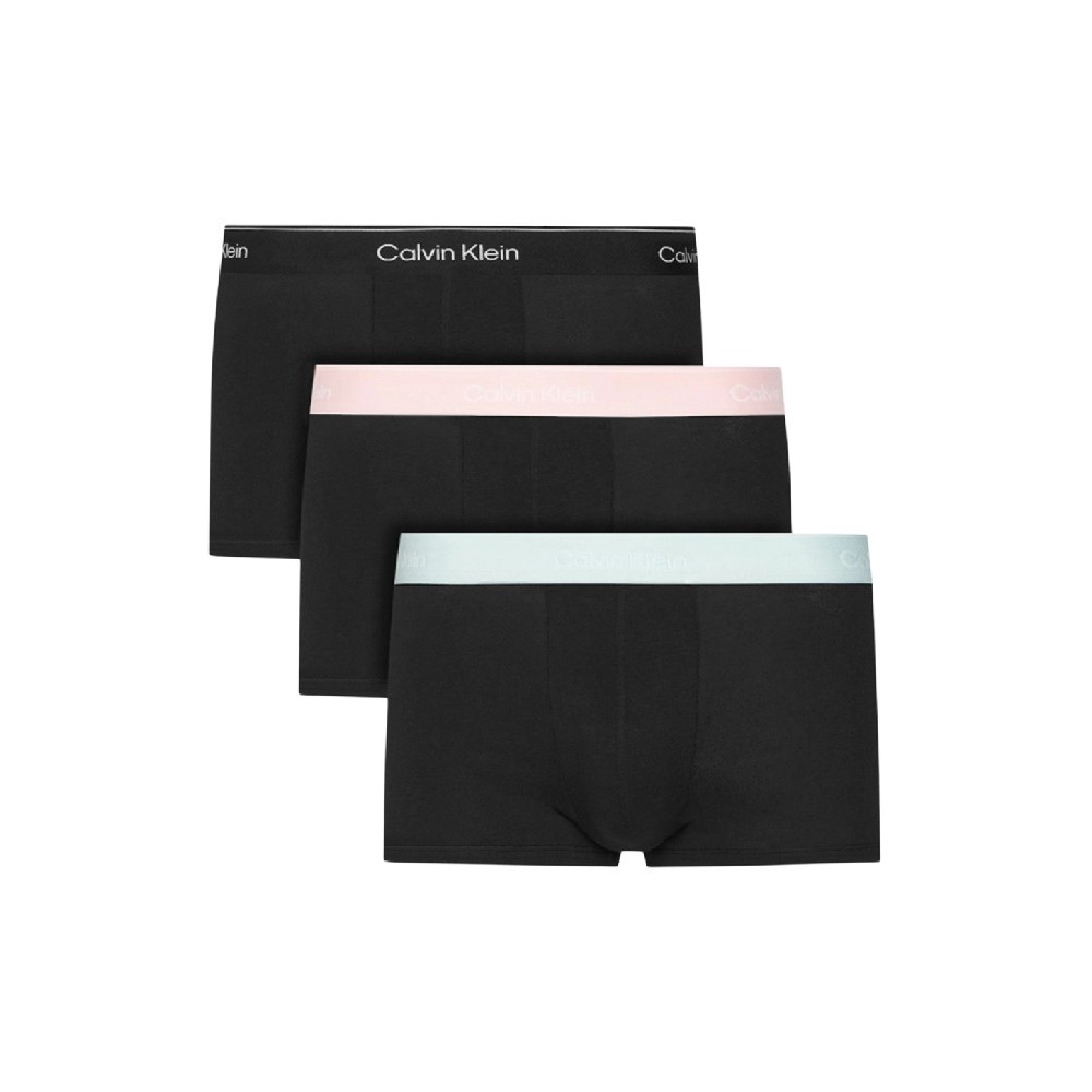 CALVIN KLEIN LOW RISE TRUNK 3PK ΕΣΩΡΟΥΧΟ ΑΝΔΡΙΚΟ PINK