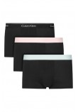 CALVIN KLEIN LOW RISE TRUNK 3PK ΕΣΩΡΟΥΧΟ ΑΝΔΡΙΚΟ PINK