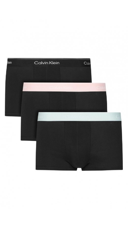CALVIN KLEIN LOW RISE TRUNK 3PK ΕΣΩΡΟΥΧΟ ΑΝΔΡΙΚΟ PINK