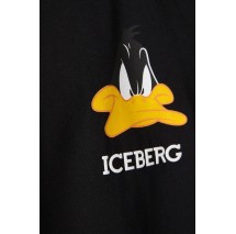 ICEBERG JERSEY T-SHIRT ΜΠΛΟΥΖΑ ΑΝΔΡΙΚΗ BLACK ICEBERG JERSEY T-SHIRT ΜΠΛΟΥΖΑ ΑΝΔΡΙΚΗ BLACK