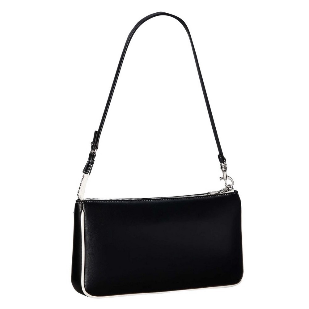 CALVIN KLEIN CONTRAST CK CONVERTIBLE POUCH ΤΣΑΝΤΑ ΓΥΝΑΙΚΕΙΑ BLACK