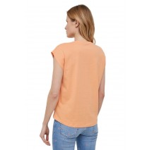 PEPE JEANS BLOOM T-SHIRT  ΓΥΝΑΙΚΕΙΟ ORANGE