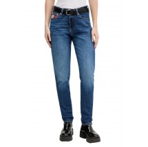 TOMMY JEANS LUCY MR SLIM RWB EI5159 ΠΑΝΤΕΛΟΝΙ ΓΥΝΑΙΚΕΙΟ DARK BLUE