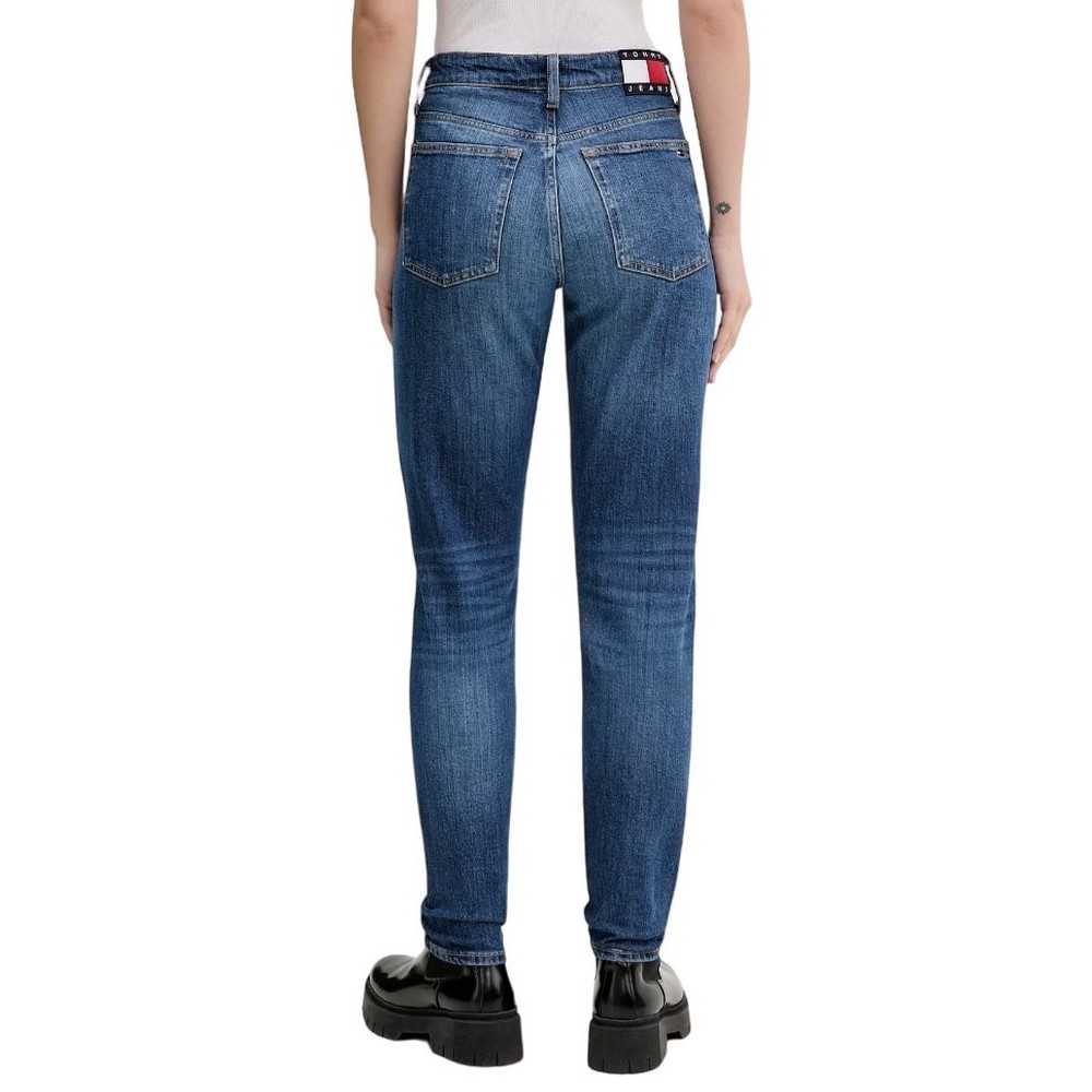 TOMMY JEANS LUCY MR SLIM RWB EI5159 ΠΑΝΤΕΛΟΝΙ ΓΥΝΑΙΚΕΙΟ DARK BLUE