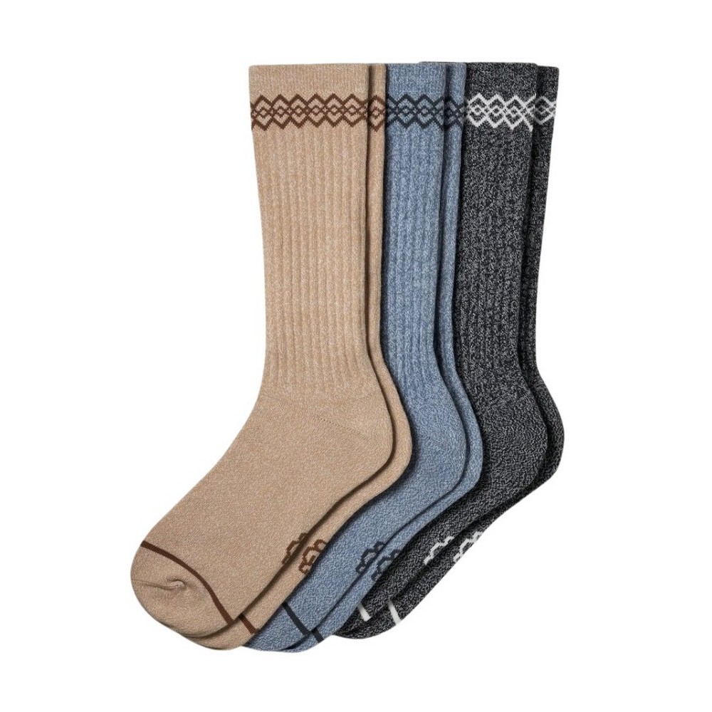 UGG TASMAN 3 PACK ΣΕΤ ΜΕΣΑΙΕΣ ΚΑΛΤΣΕΣ ΑΝΔΡΙΚΕΣ MULTI