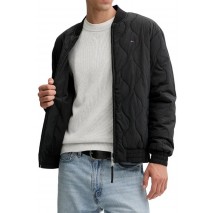 TOMMY JEANS  LW QUILTED BOMBER JACKET ΜΠΟΥΦΑΝ ΑΝΔΡΙΚΟ BLACK