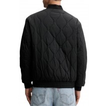 TOMMY JEANS  LW QUILTED BOMBER JACKET ΜΠΟΥΦΑΝ ΑΝΔΡΙΚΟ BLACK
