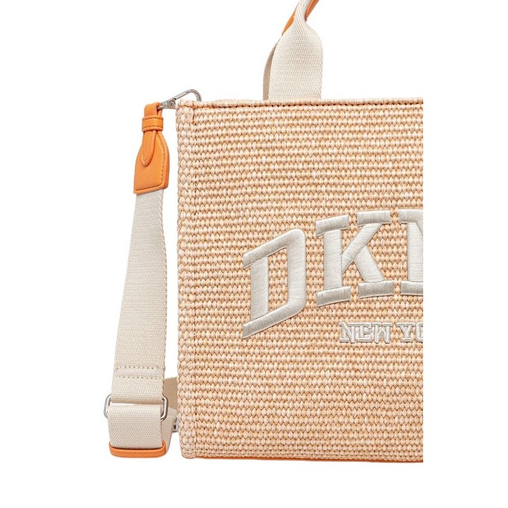 DKNY HADLEE TOTE HANDBAG R61ALR57 ΤΣΑΝΤΑ ΓΥΝΑΙΚΕΙΑ ORANGE