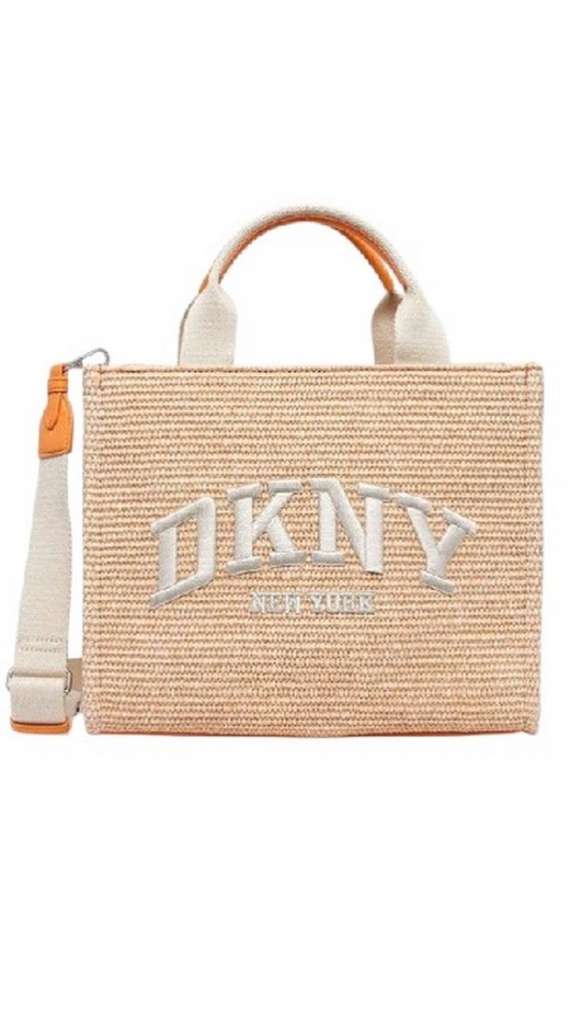 DKNY HADLEE TOTE HANDBAG R61ALR57 ΤΣΑΝΤΑ ΓΥΝΑΙΚΕΙΑ ORANGE