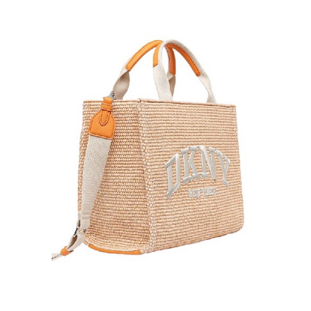 DKNY HADLEE TOTE HANDBAG R61ALR57 ΤΣΑΝΤΑ ΓΥΝΑΙΚΕΙΑ ORANGE