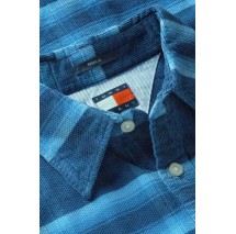 TOMMY JEANS REG PATTERN CORDUROY SHIRT ΠΟΥΚΑΜΙΣΟ ΑΝΔΡΙΚΟ CIEL