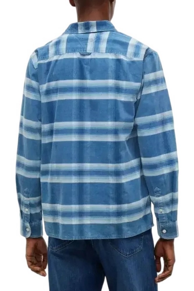 TOMMY JEANS REG PATTERN CORDUROY SHIRT ΠΟΥΚΑΜΙΣΟ ΑΝΔΡΙΚΟ CIEL