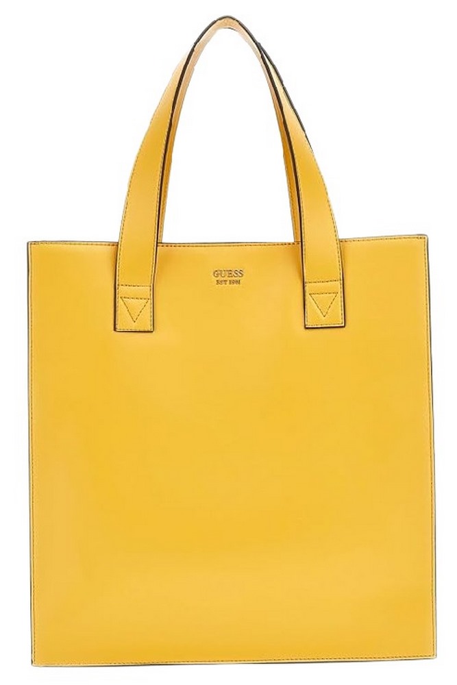 GUESS JOVIE SOCIETY SATCHEL ΤΣΑΝΤΑ ΓΥΝΑΙΚΕΙΑ YELLOW