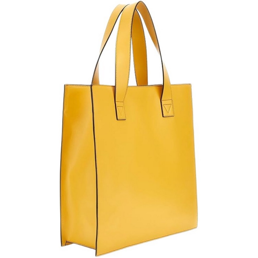 GUESS JOVIE SOCIETY SATCHEL ΤΣΑΝΤΑ ΓΥΝΑΙΚΕΙΑ YELLOW