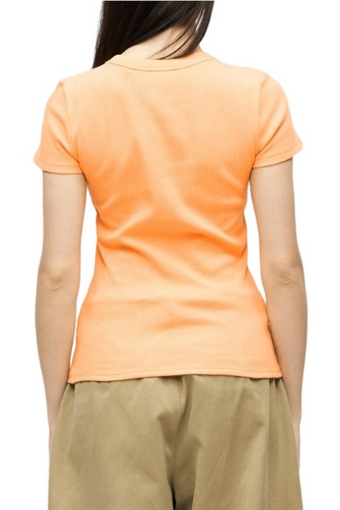 HUGO BOSS JERSEY BABY TEE B T-SHIRT ΜΠΛΟΥΖΑ ΓΥΝΑΙΚΕΙΑ ORANGE