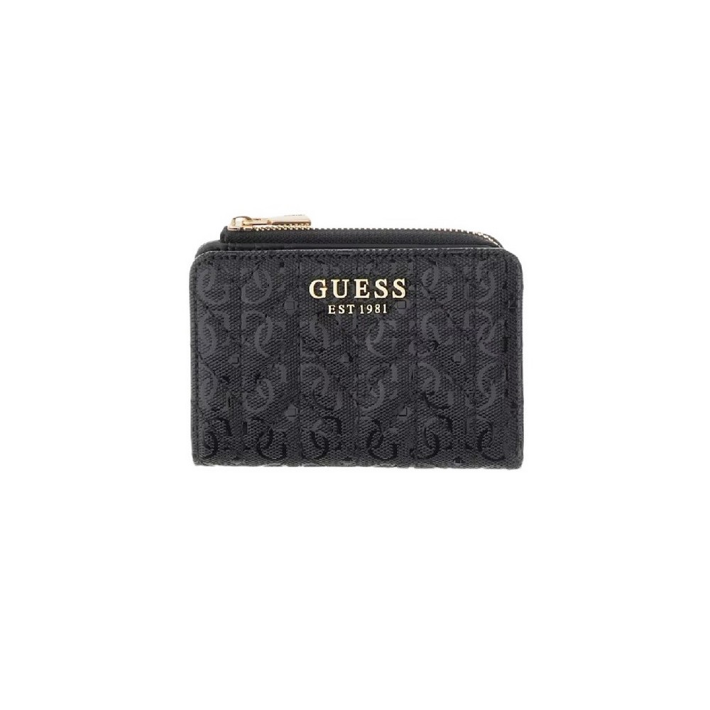 GUESS STACEY SLG ZIP ARND CARD CASE ΠΟΡΤΟΦΟΛΙ ΓΥΝΑΙΚΕΙΟ BLACK