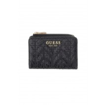 GUESS STACEY SLG ZIP ARND CARD CASE ΠΟΡΤΟΦΟΛΙ ΓΥΝΑΙΚΕΙΟ BLACK