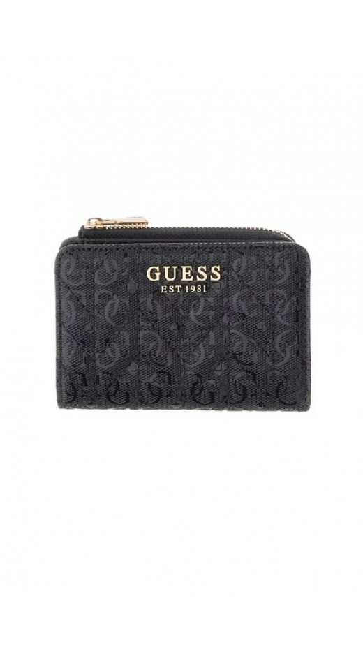 GUESS STACEY SLG ZIP ARND CARD CASE ΠΟΡΤΟΦΟΛΙ ΓΥΝΑΙΚΕΙΟ BLACK