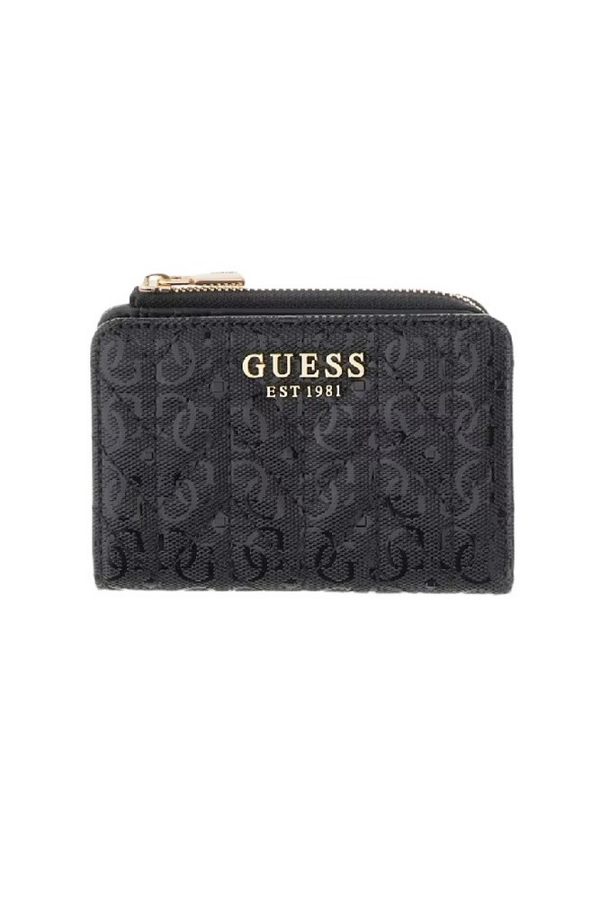 GUESS STACEY SLG ZIP ARND CARD CASE ΠΟΡΤΟΦΟΛΙ ΓΥΝΑΙΚΕΙΟ BLACK