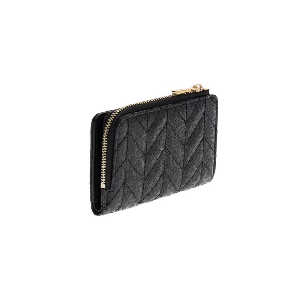 GUESS STACEY SLG ZIP ARND CARD CASE ΠΟΡΤΟΦΟΛΙ ΓΥΝΑΙΚΕΙΟ BLACK