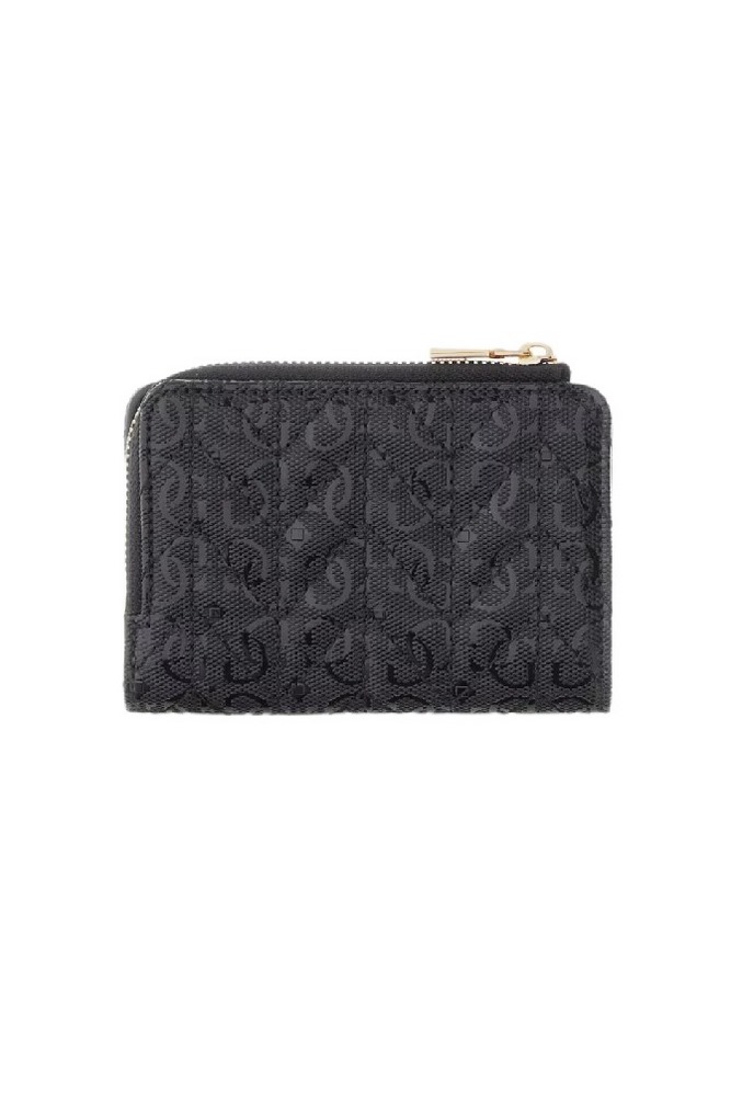 GUESS STACEY SLG ZIP ARND CARD CASE ΠΟΡΤΟΦΟΛΙ ΓΥΝΑΙΚΕΙΟ BLACK
