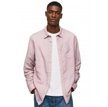 PEPE JEANS PARKER LONG ΠΟΥΚΑΜΙΣΟ ΑΝΔΡΙΚΟ PINK