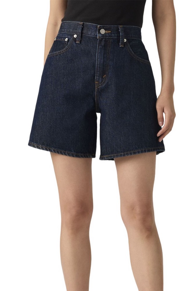 LEVIS HIGH BAGGY SHORT ΣΟΡΤΣ ΓΥΝΑΙΚΕΙΟ DARK INDIGO