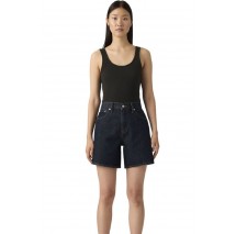 LEVIS HIGH BAGGY SHORT ΣΟΡΤΣ ΓΥΝΑΙΚΕΙΟ DARK INDIGO