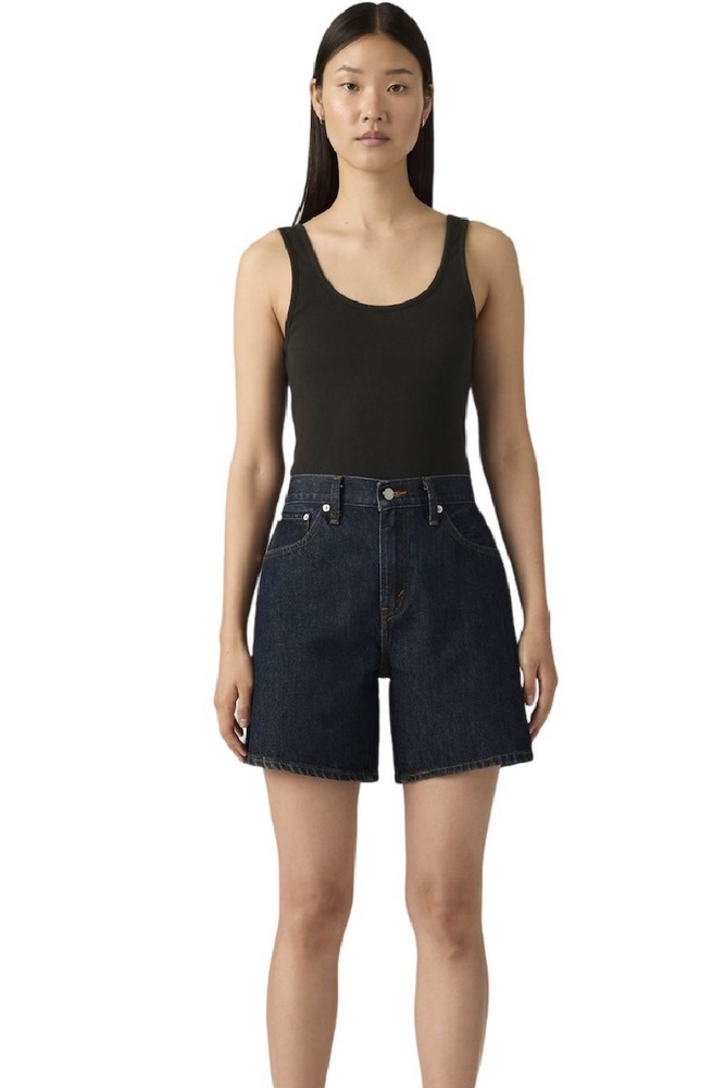 LEVIS HIGH BAGGY SHORT ΣΟΡΤΣ ΓΥΝΑΙΚΕΙΟ DARK INDIGO