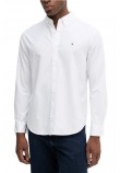 CALVIN KLEIN JEANS LS SOLID OXFORD CLASSIC SHIRT ΠΟΥΚΑΜΙΣΟ ΑΝΔΡΙΚΟ WHITE